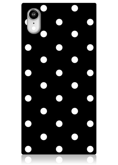 Polka Dot Square iPhone Case #iPhone XR