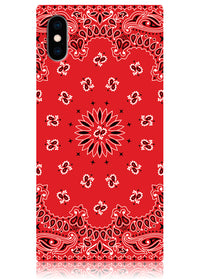 ["Red", "Bandana", "Square", "iPhone", "Case", "#iPhone", "X", "/", "iPhone", "XS"]