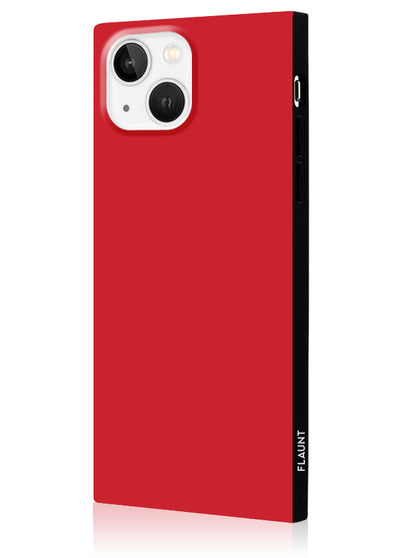 Red Square iPhone Case #iPhone 13 Mini