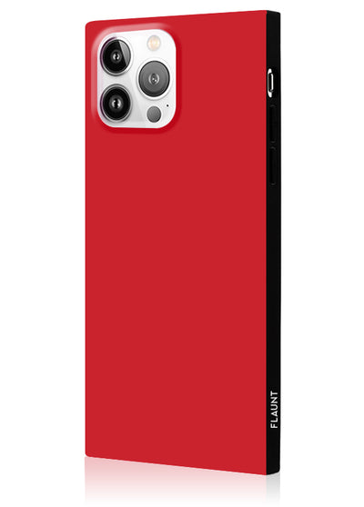 Red Square iPhone Case #iPhone 13 Pro