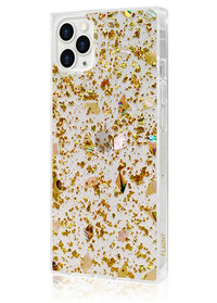 ["Shell", "and", "Gold", "Flake", "Square", "iPhone", "Case", "#iPhone", "11", "Pro"]