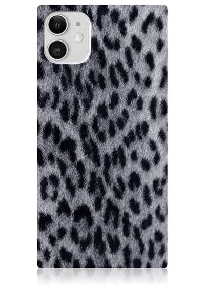 Snow Leopard Square iPhone Case #iPhone 11