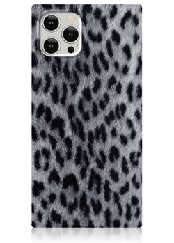 Snow Leopard Square iPhone Case #iPhone 12 Pro Max