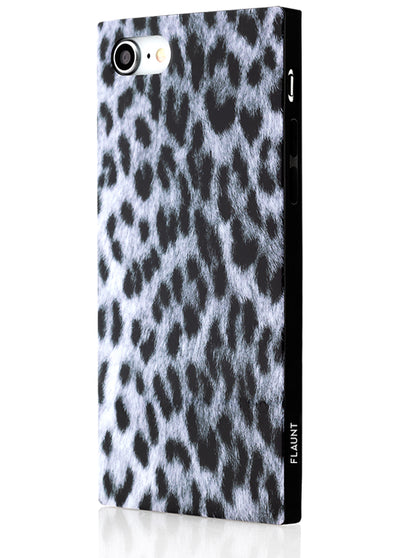 Snow Leopard Square Phone Case #iPhone 7/8/SE (2020)