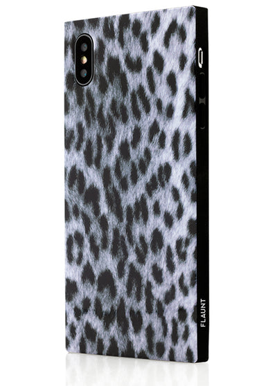 Snow Leopard Square Phone Case #iPhone X / iPhone XS