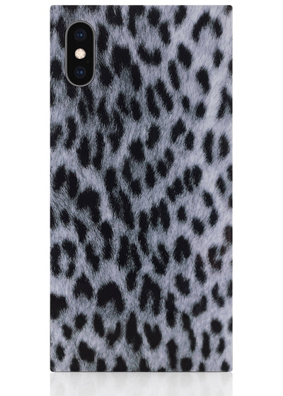 Snow Leopard Square iPhone Case #iPhone X / iPhone XS