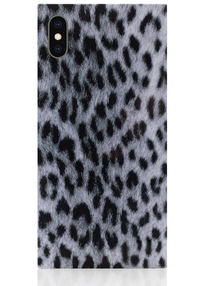 Snow Leopard Square iPhone Case #iPhone XS Max