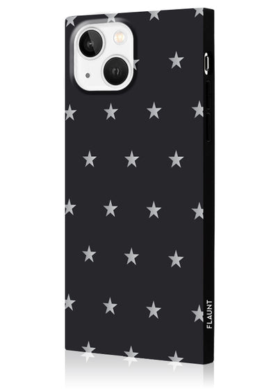 Stars Matte Square iPhone Case #iPhone 14 + MagSafe