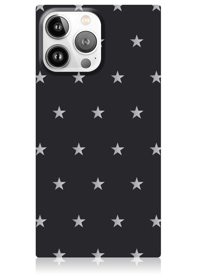 Stars Matte Square iPhone Case #iPhone 14 Pro + MagSafe