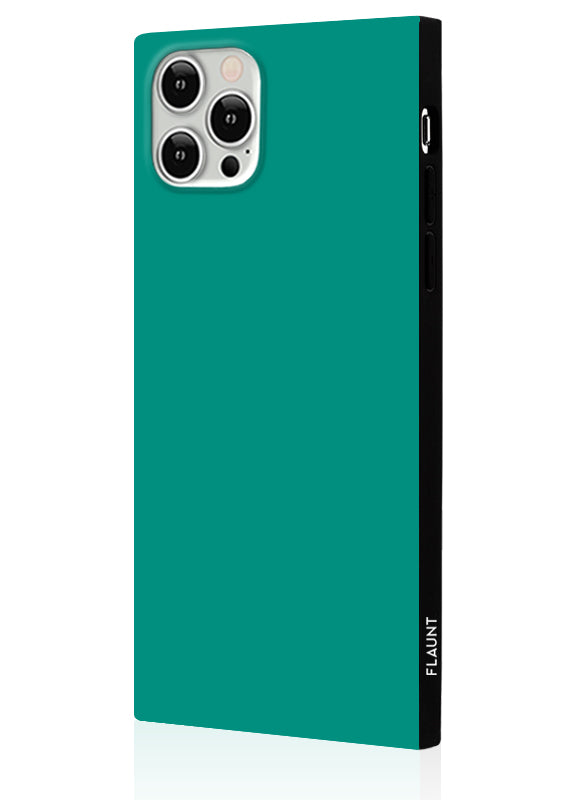 Teal SQUARE iPhone Case | FLAUNT Teal SQUARE iPhone Case | FLAUNT