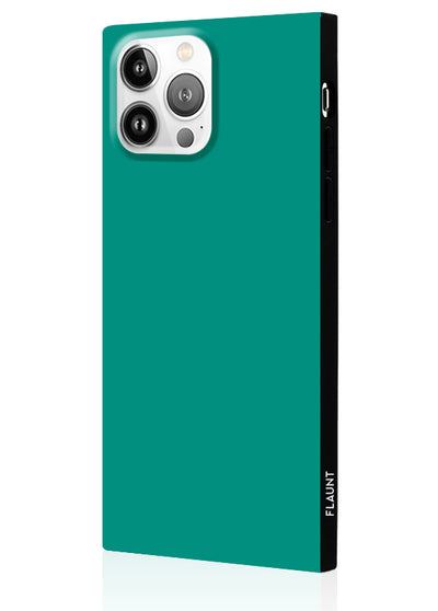 Teal Square iPhone Case #iPhone 13 Pro