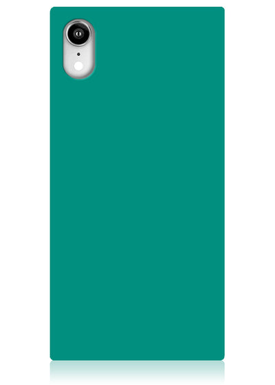 Teal Square iPhone Case #iPhone XR
