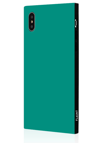 Teal Square iPhone Case #iPhone XS Max