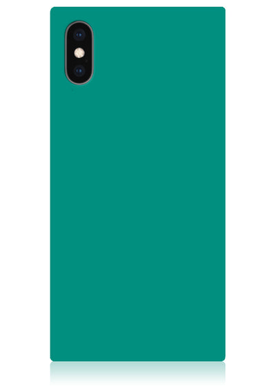 Teal Square iPhone Case #iPhone X / iPhone XS