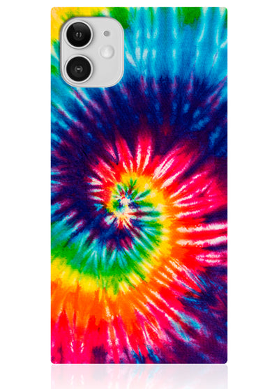 Tie Dye Square iPhone Case #iPhone 11