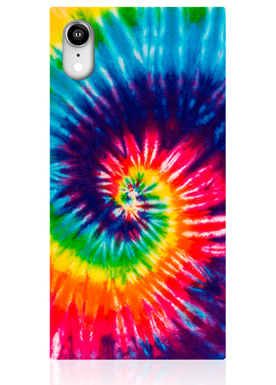 Tie Dye Square iPhone Case #iPhone XR