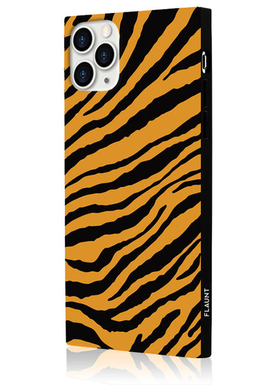 Tiger Square Phone Case #iPhone 11 Pro