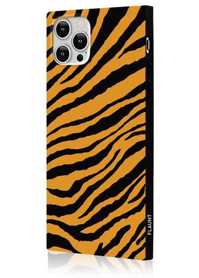 Tiger Square Phone Case #iPhone 12 / iPhone 12 Pro