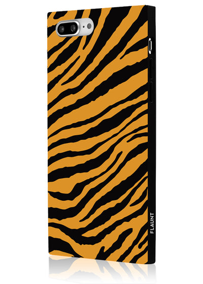 Tiger Square Phone Case #iPhone 7 Plus / iPhone 8 Plus