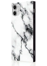 ["White", "Marble", "Square", "Phone", "Case", "#iPhone", "11"]