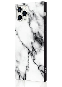 ["White", "Marble", "Square", "Phone", "Case", "#iPhone", "11", "Pro"]