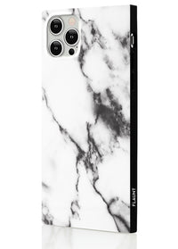 ["White", "Marble", "Square", "Phone", "Case", "#iPhone", "12", "Pro", "Max"]