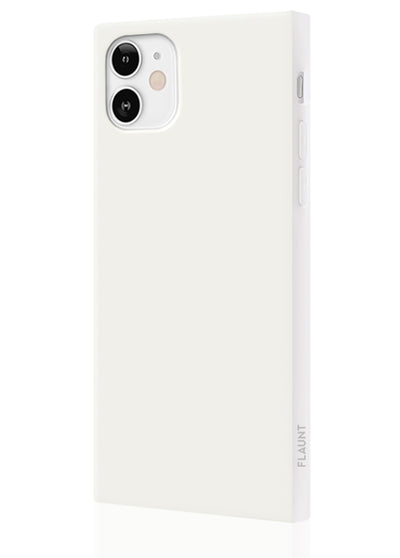 White Square iPhone Case #iPhone 12 Mini