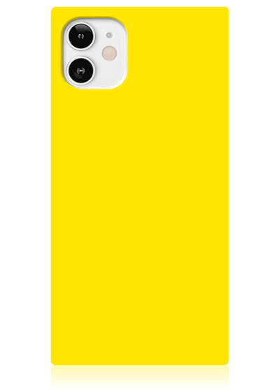 Yellow Square iPhone Case #iPhone 12 Mini