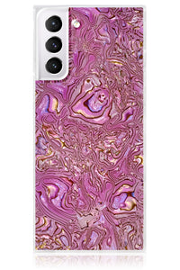 ["Pink", "Abalone", "Shell", "Square", "Samsung", "Galaxy", "Case", "#Galaxy", "S22"]