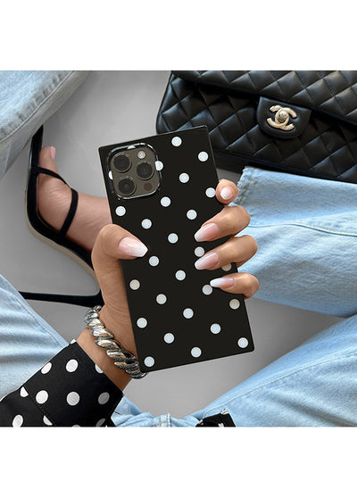 Polka Dot SQUARE iPhone Case | FLAUNT Polka Dot SQUARE iPhone Case | FLAUNT